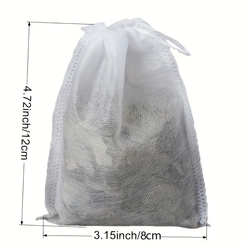 Tea Strainer Bag Drawstring Strainer Bag Bone Broth Brew Bag