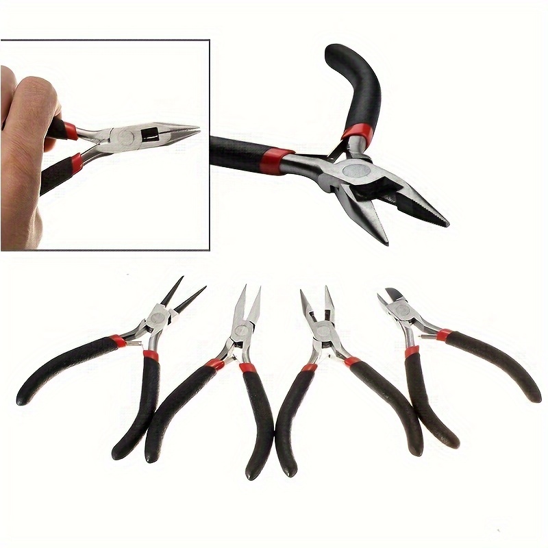 5pcs Small Pliers Set Industrial Grade 5-inch Mini Pliers,for Repair  Handmade DIY Jewelry Pliers,wire Cutter,Round Nose Pliers, Pointed Nose  Pliers