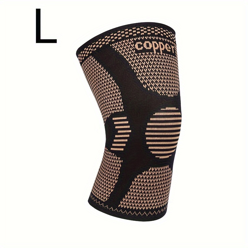 Copper Knee Sleeve Support Sports Comfortable Compression - Temu