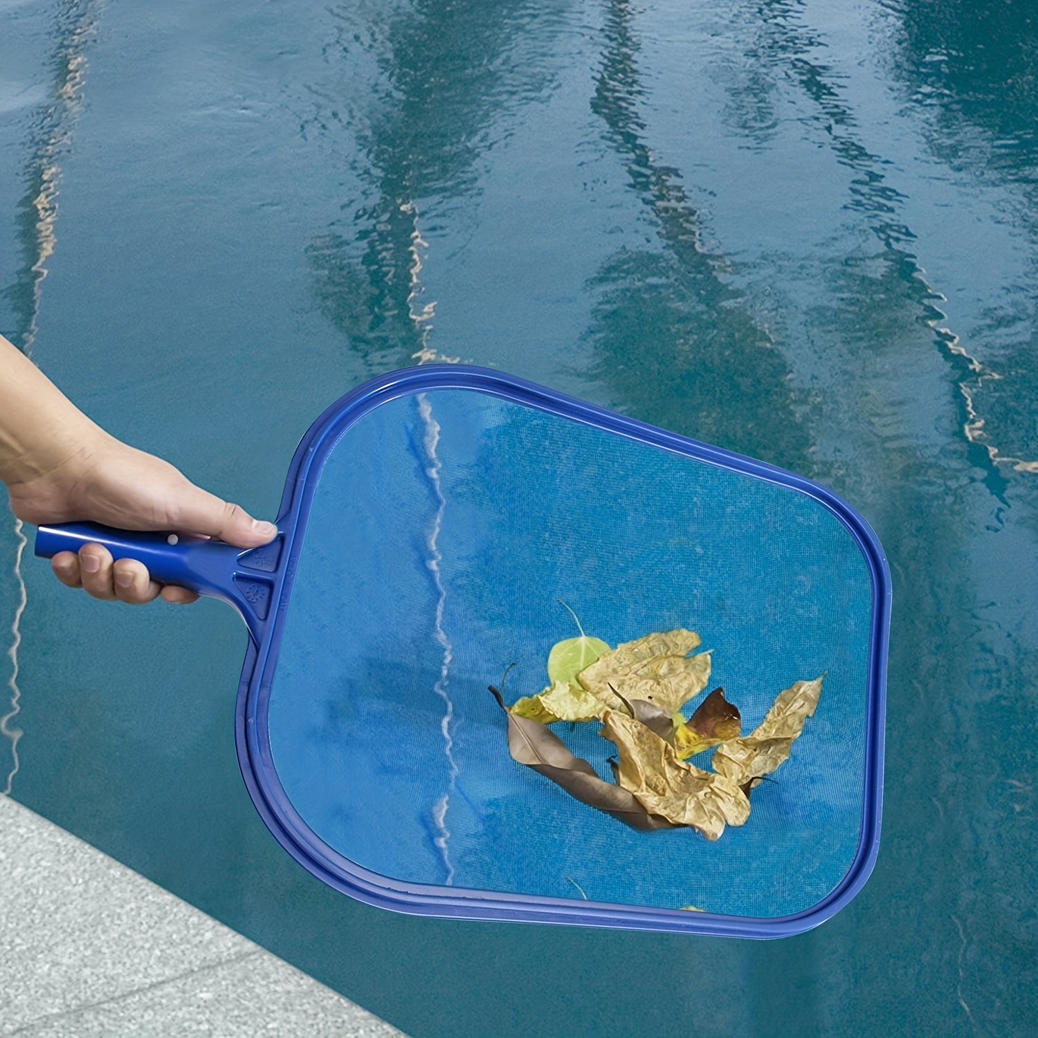 Swimming Pool Skimmer Net Leaf Skimmer Net Plastic Rake Net - Temu