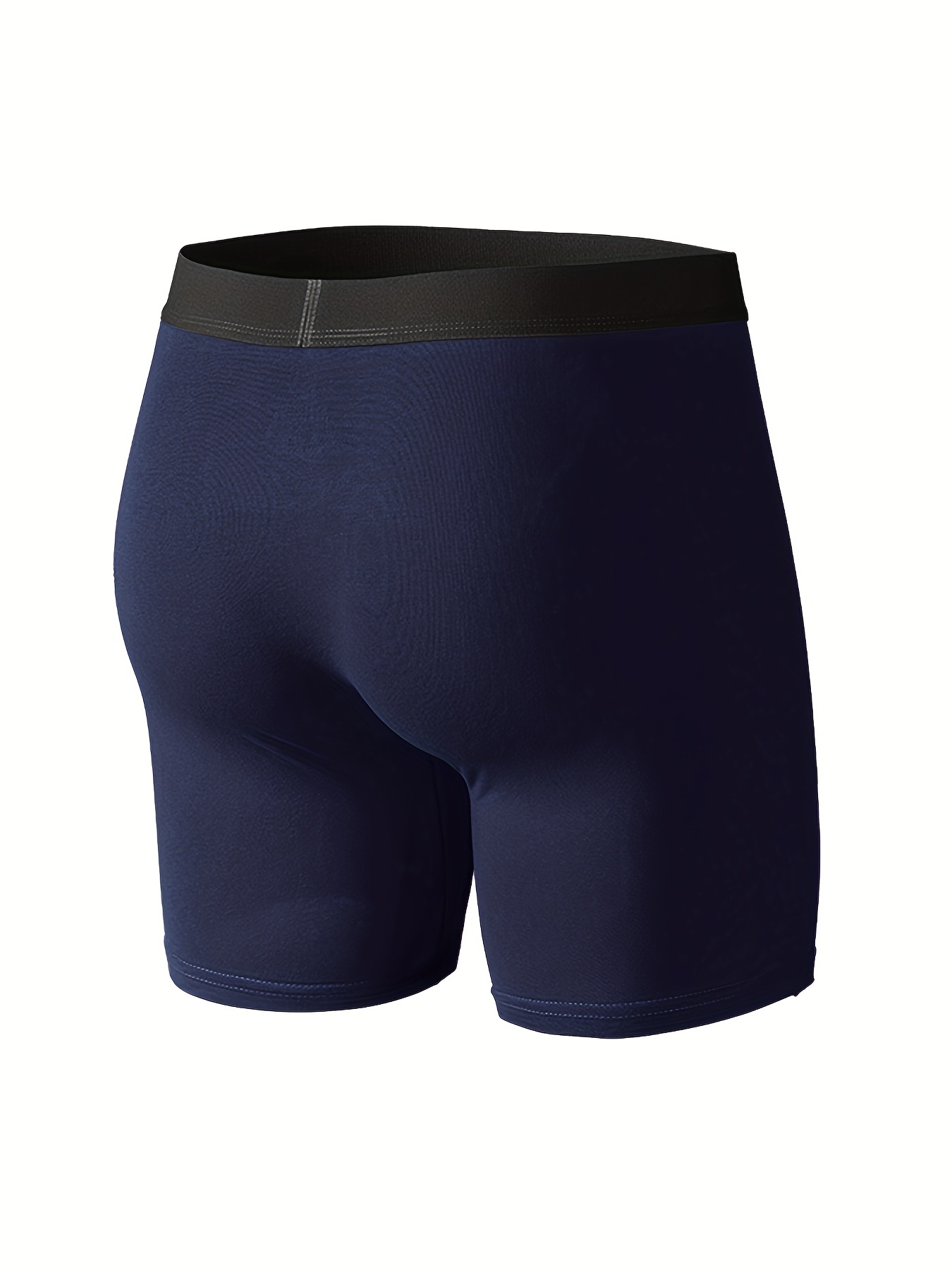 5Pcs Boxer Briefs Non-compressive Cotton Wide Comfortable Shorts Underwear  Set