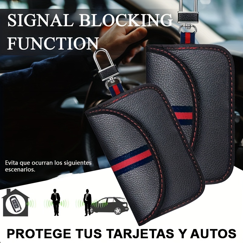 Bolsa de bloqueo de señal de caja de Faraday Premium, llavero antirrobo,  bolsa de bloqueo de señal RFID, bolsa antirrobo, bloqueador de estuche  antihacking - AliExpress