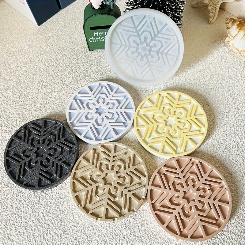 Snowflake Mold / Resin Mold / Coaster Mold / Concrete Mold 