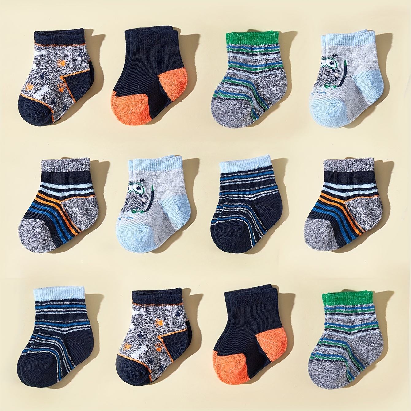  TYONMUJO 20 Pairs Baby Boy Girl Socks Wholesale Baby