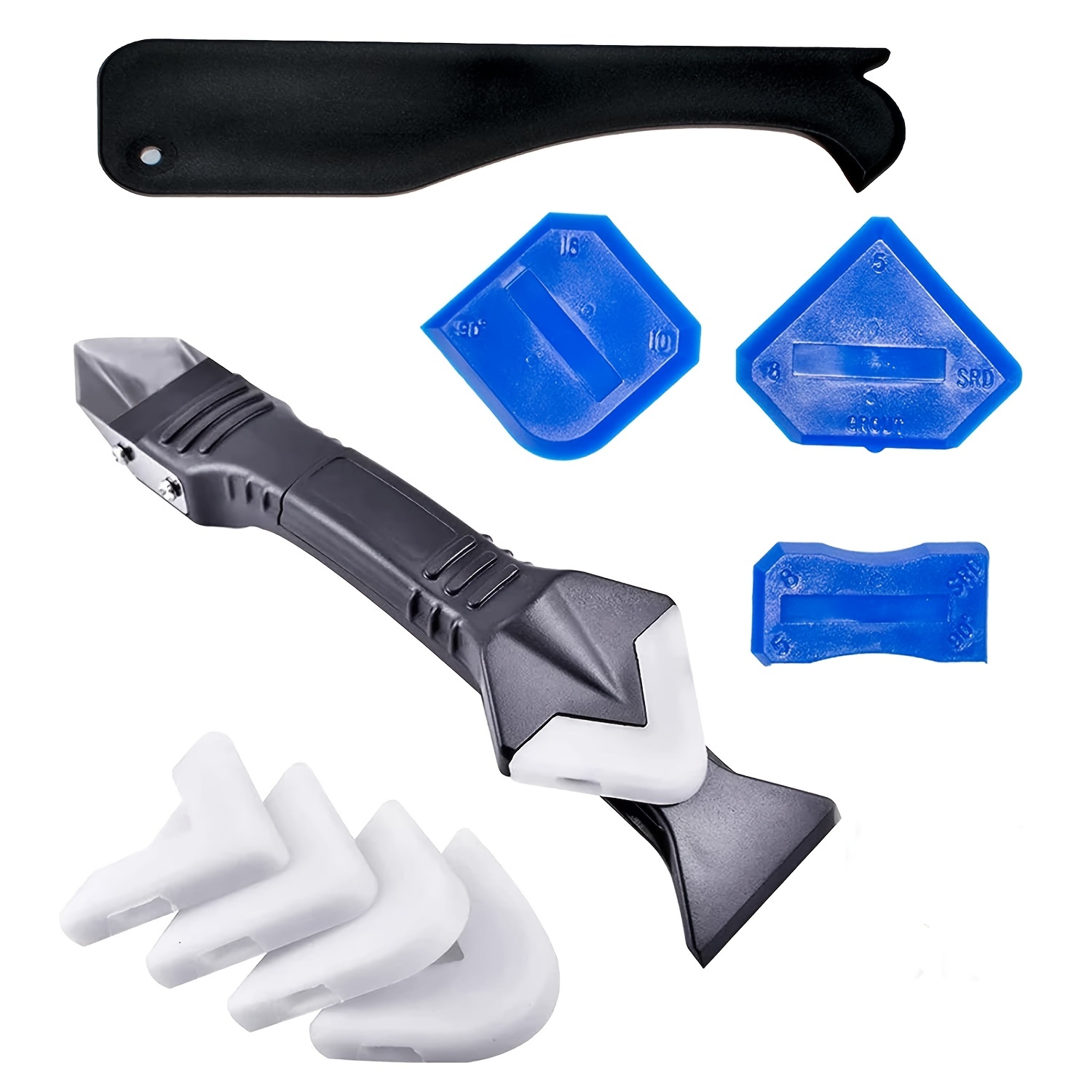 Kit d'outils de calfeutrage en silicone 3 en 1, outil de retrait