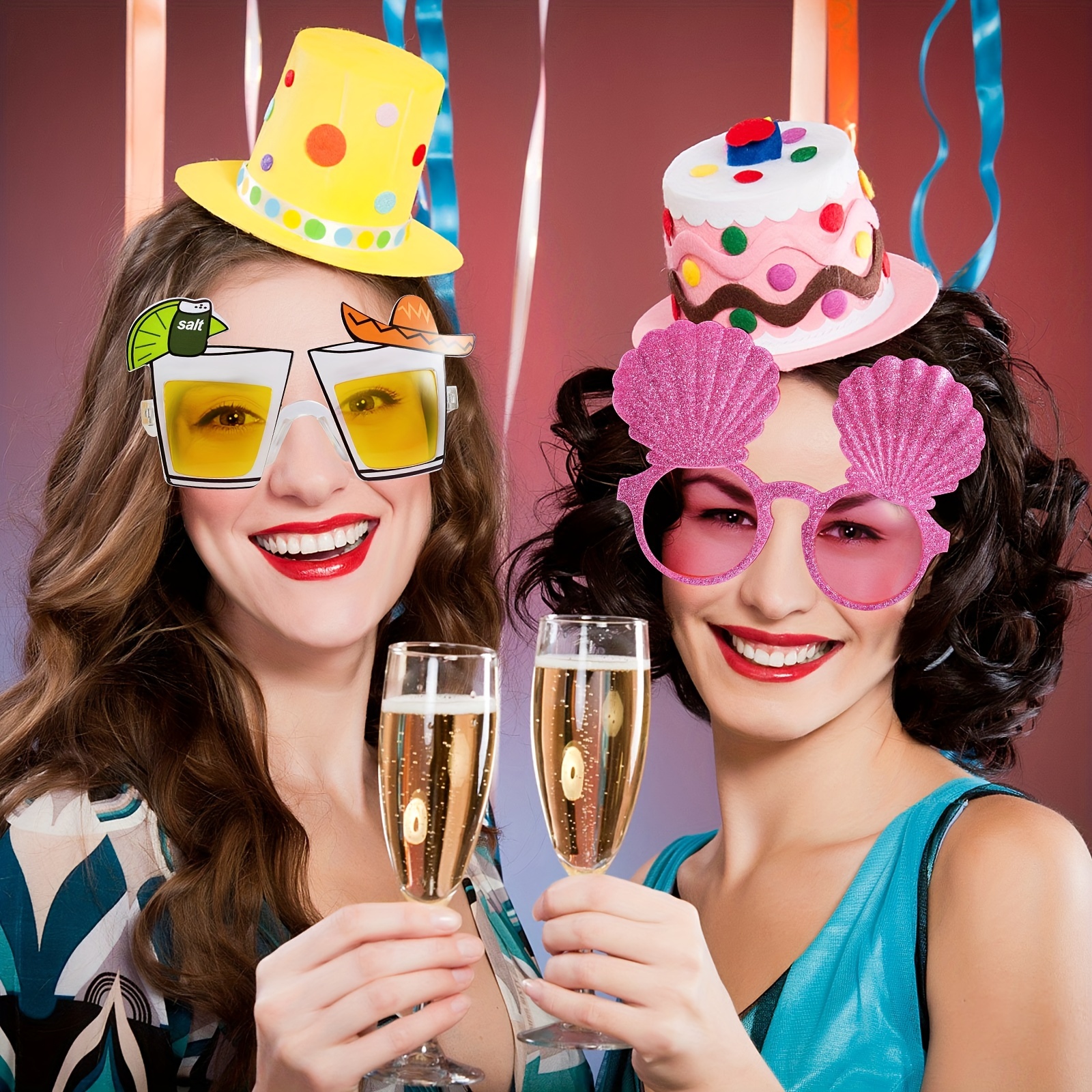 Gafas Divertidas De Fiesta De Cumpleaños Para Hombres Y Mujeres Selfie  Decoración Props honie