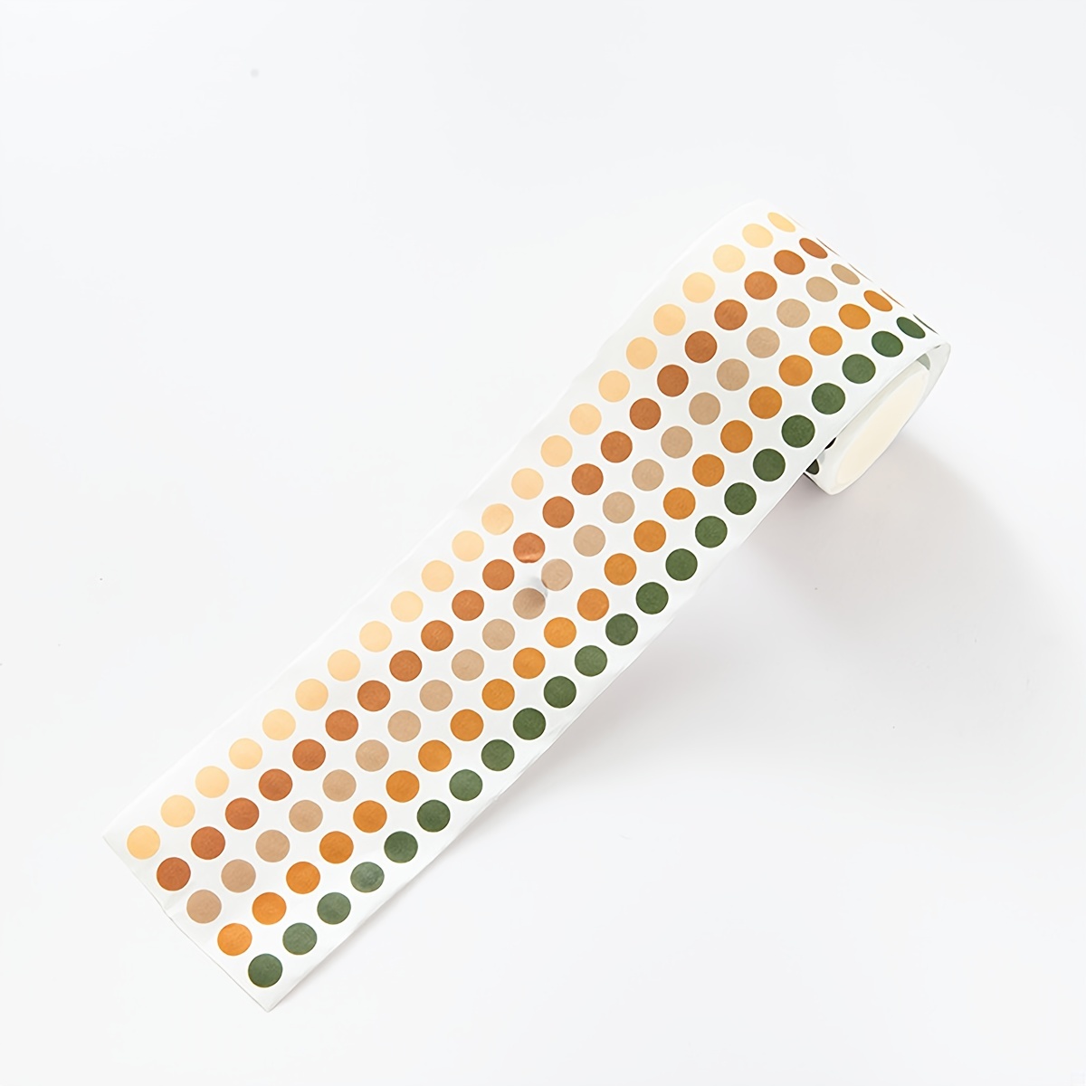 Dot Tape Colorful Polka Dot Dot Sticker Tape Paper - Temu