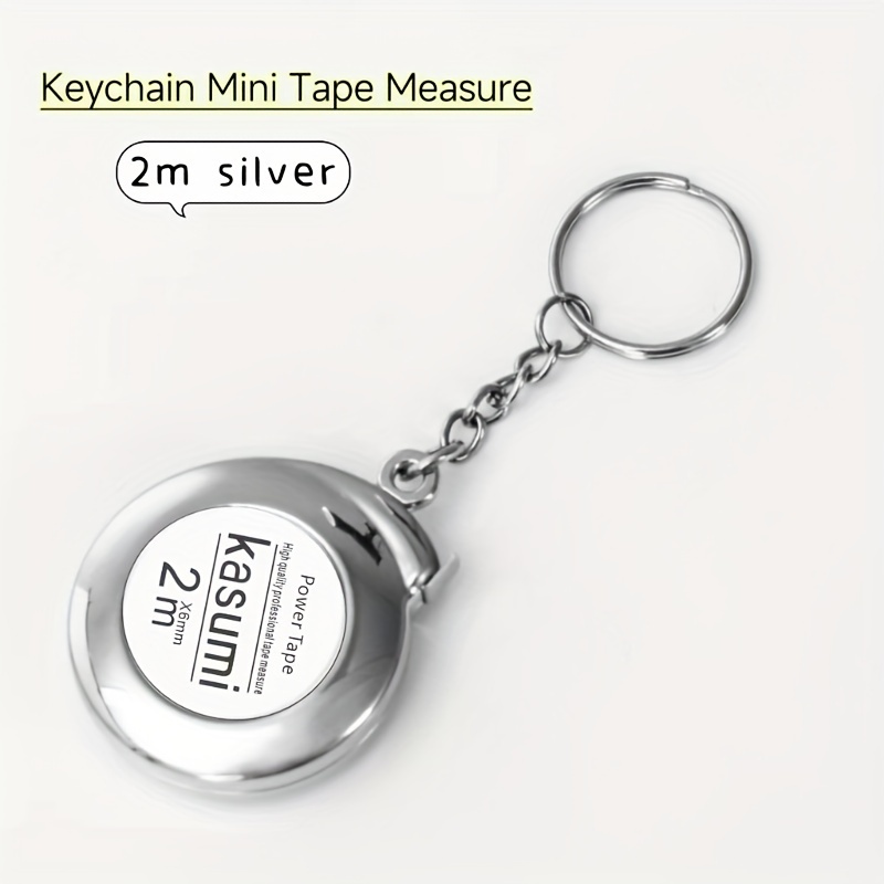 Keychain Tape Measure Small Metric And Inches Measuring - Temu
