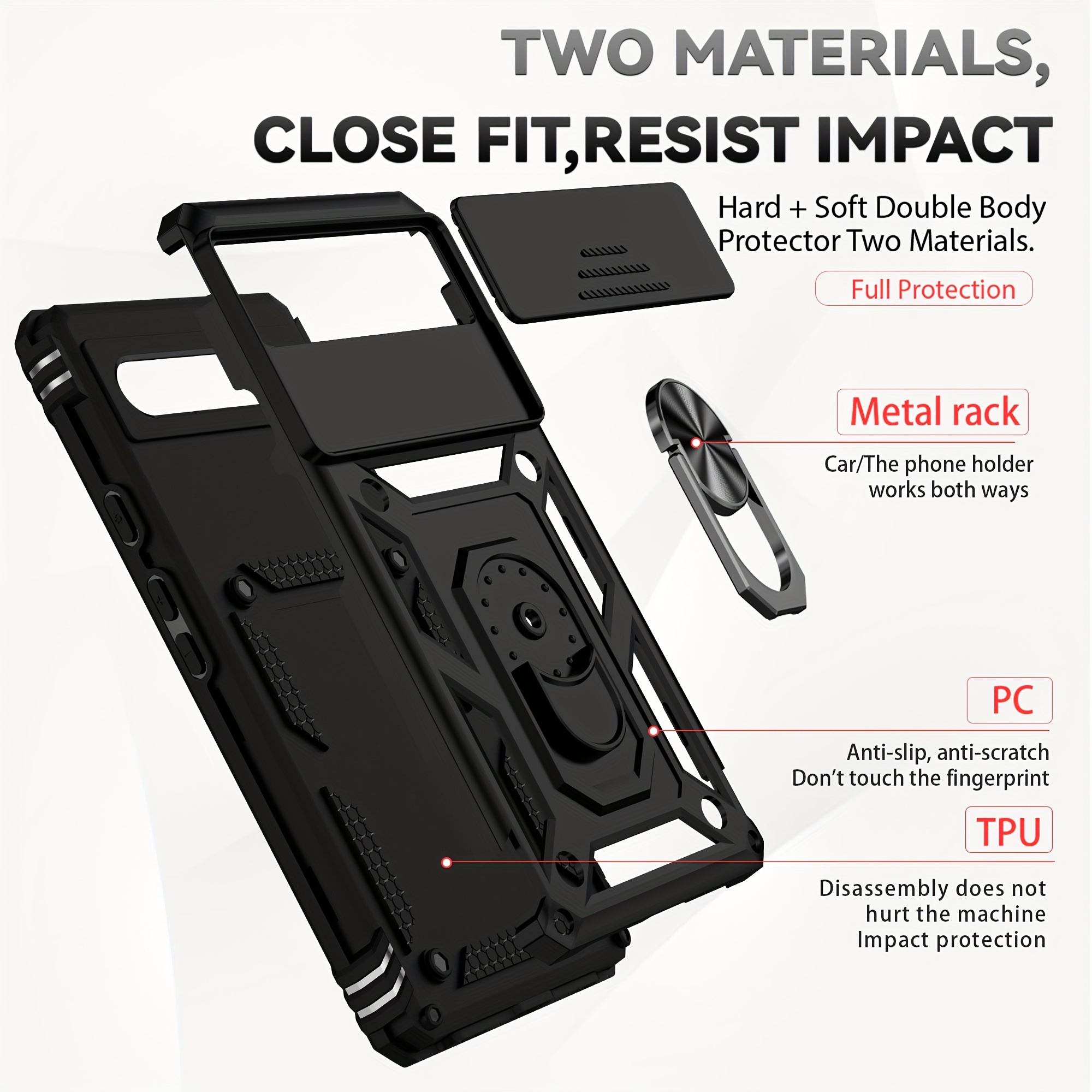 Case/funda Google Pixel 6a/google 7/google 7 Pro/protección - Temu Chile