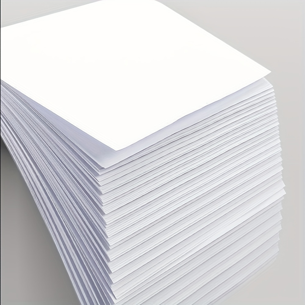 100pcs A4 White Copy Paper Suitable For Office And Study