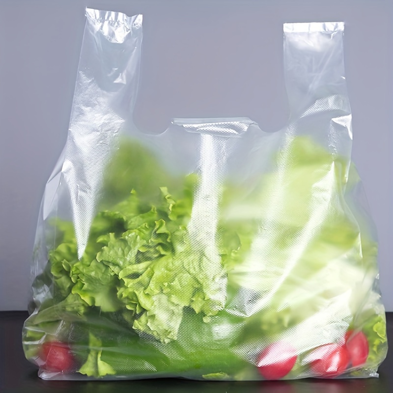 Thickened Clear Food Packaging Plastic Bags With Retail - Temu