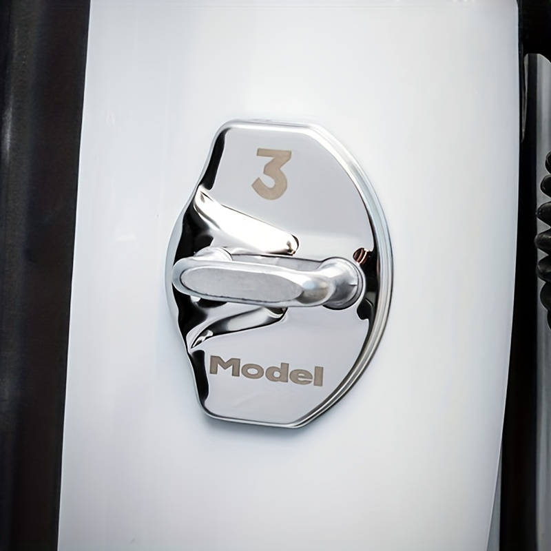 4er-Pack Türschlossschutz Für Model Y Model 3 Türen  Silikon-Silica-Stoßdämpfende Schutzhüllen - Temu Germany