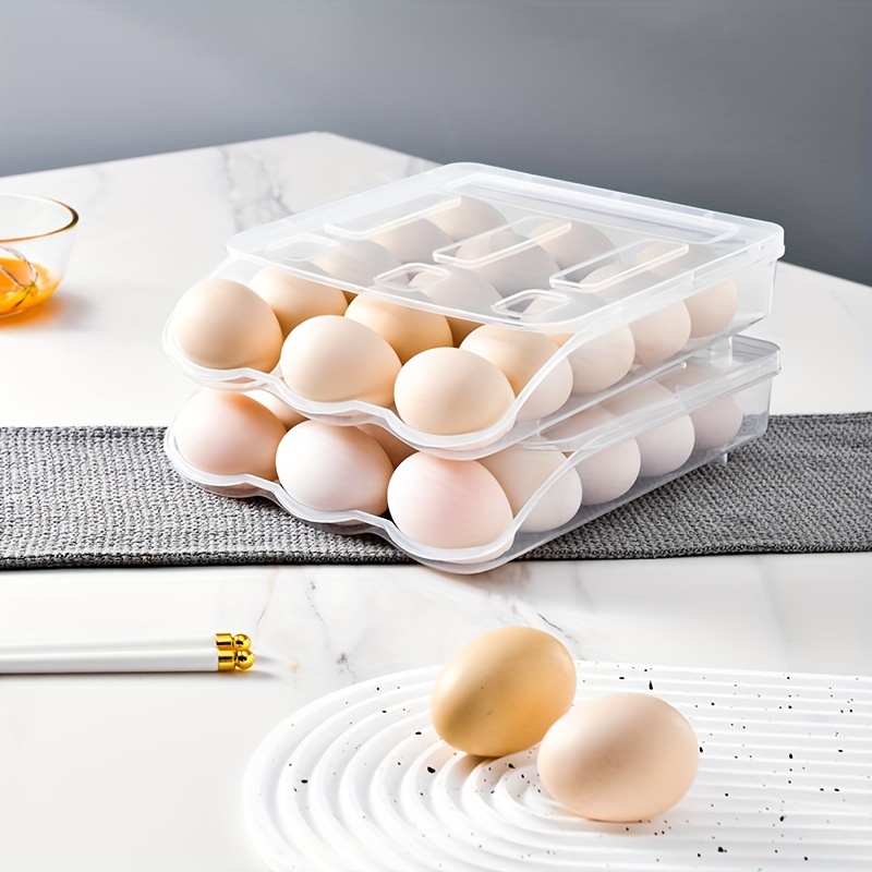 Multi layer Egg Holder For Refrigerator Rolling Egg - Temu