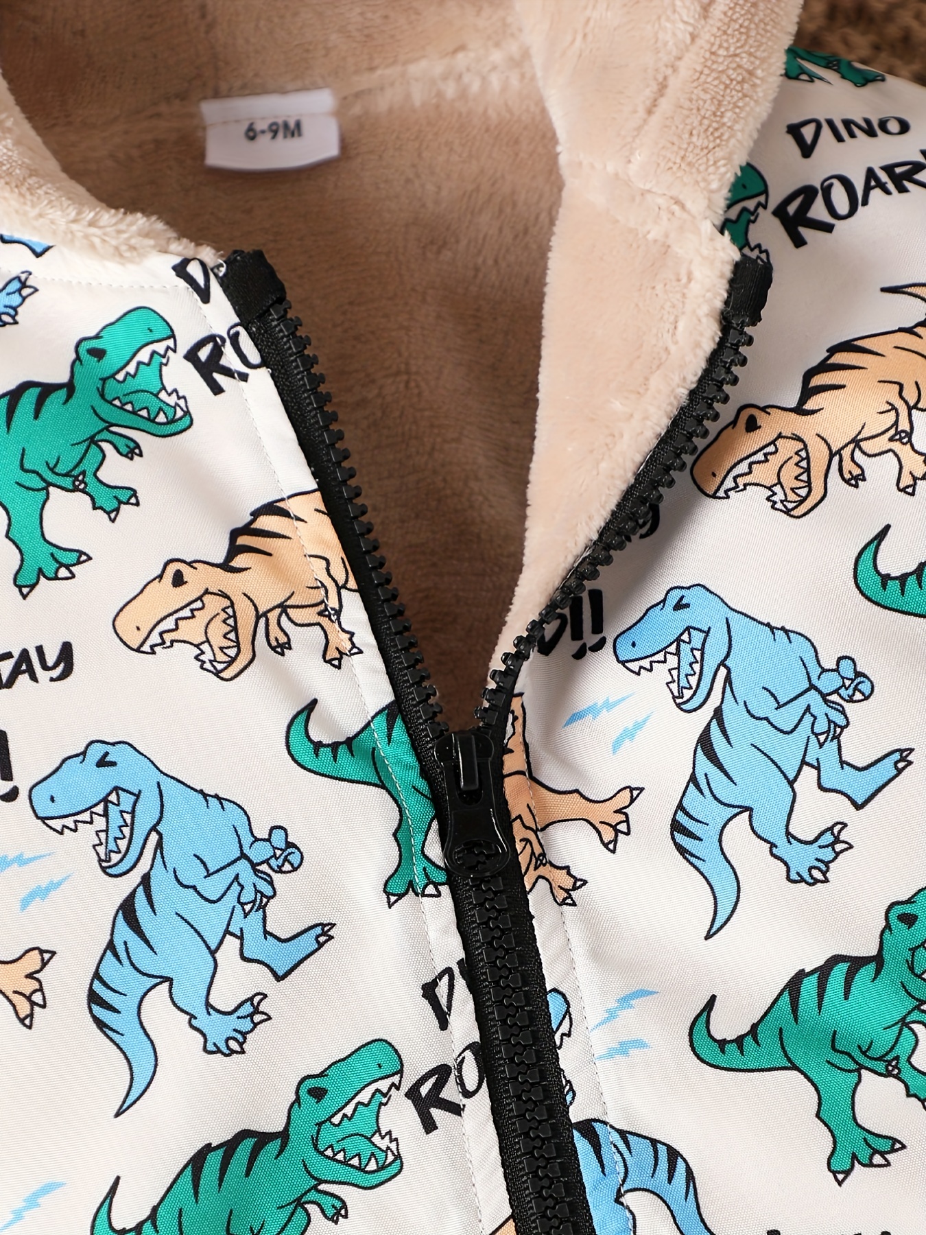 Dinosaur 2024 fleece jacket