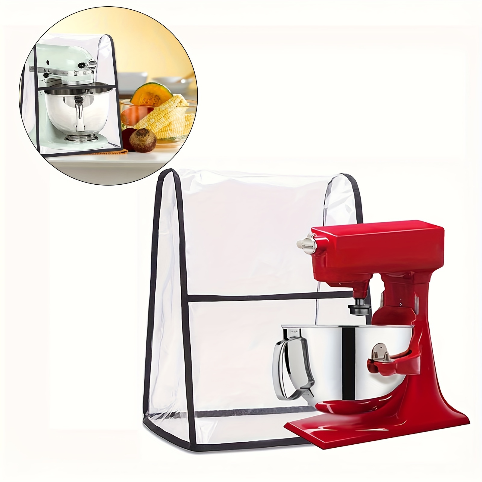 Kitchen Aid Mixer Slider Mat And Wire Storage Clip - Compatible With 4.5-5  Qt Tilt-head Stand Mixer - Keep Your Mixer Clean And Organized - Temu