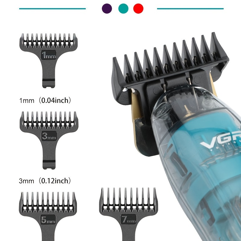 VGR cortadora de pelo profesional para hombre maquina cortar pelo Broche  del pelo Impermeable recortadora de