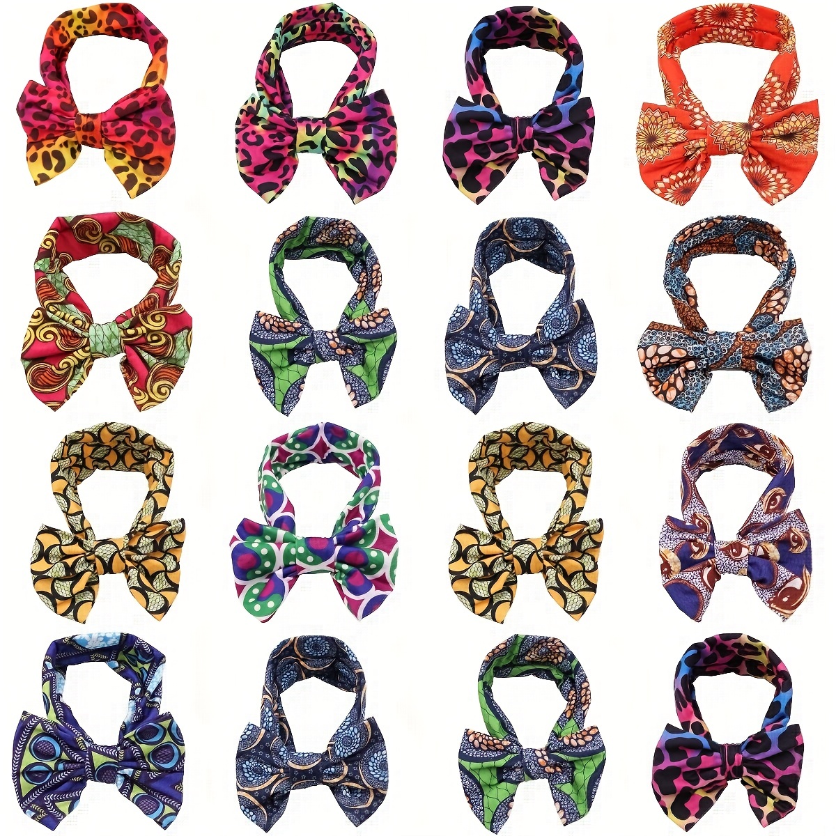 Leopard & Snake Print Bow Headband Hair Accessories