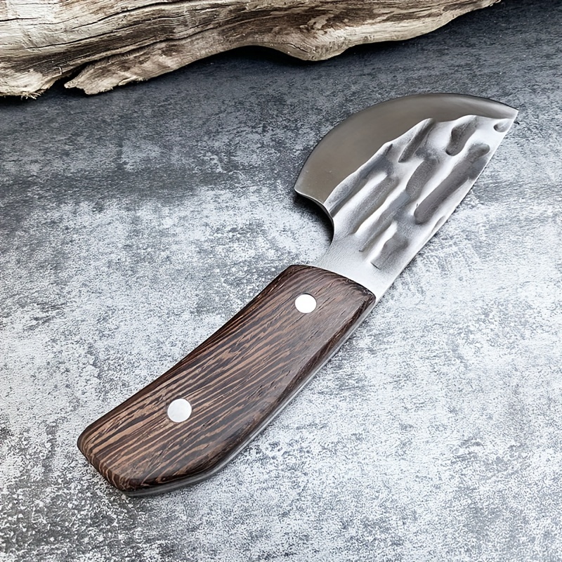 Heavy Duty Meat Knife With Sheath Hand Forged Chef Knife - Temu