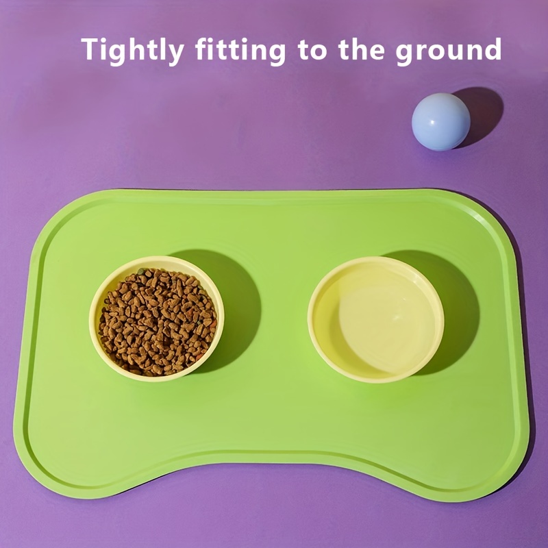 Pet Feeding Mat For Dogs Cats Thin Silicone Waterproof Cat - Temu