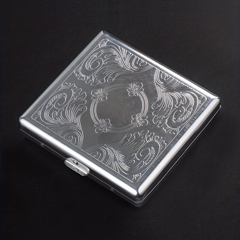 Cigarette Case Vintage Cigarette Case Double Sided Spring - Temu