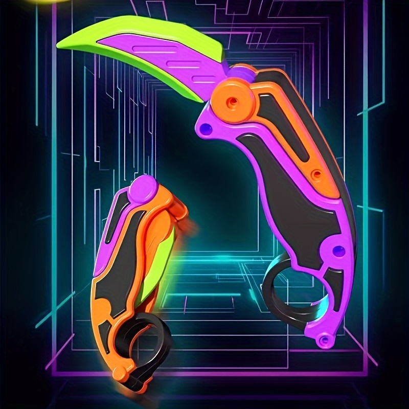 A Random Luminous Radish Knife Shot In The 3d Gravity Radish Knife