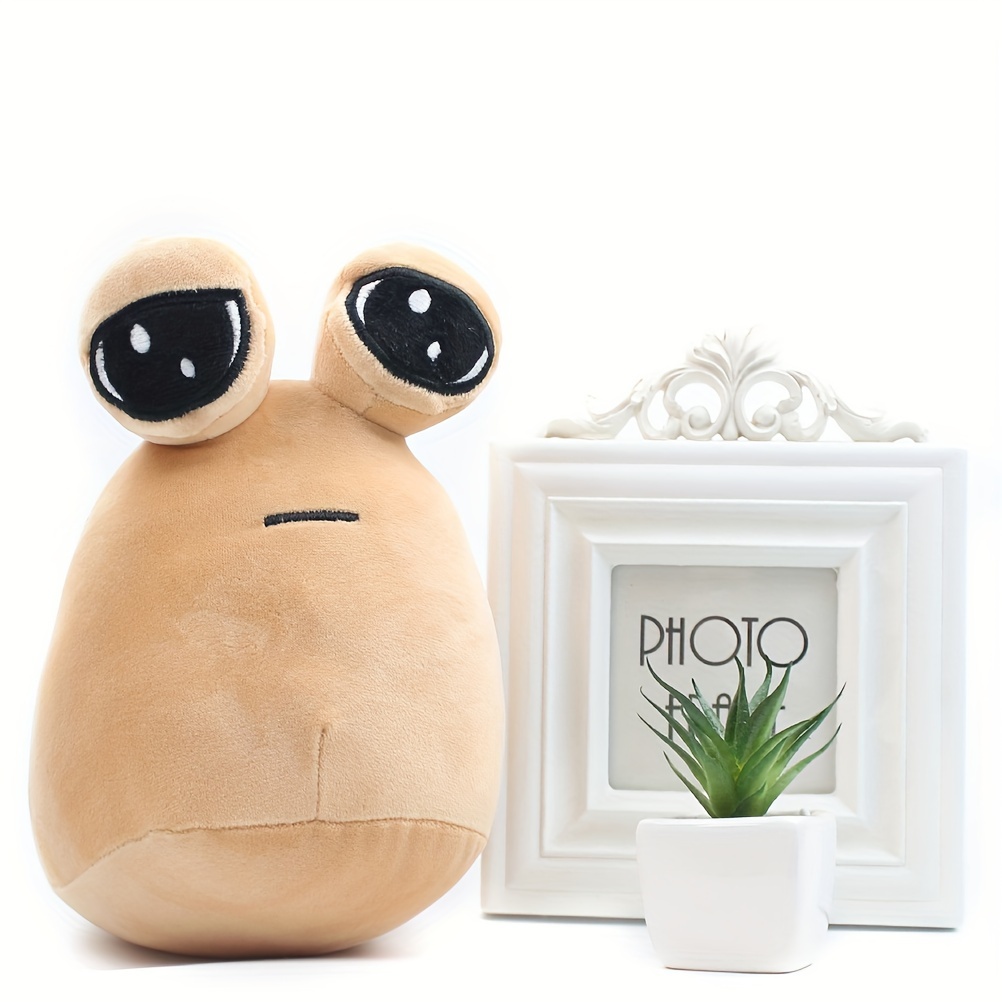 My Pet Alien Pou Plush Toy, 7.87 Inch Hot Game Cute Pou Plushies