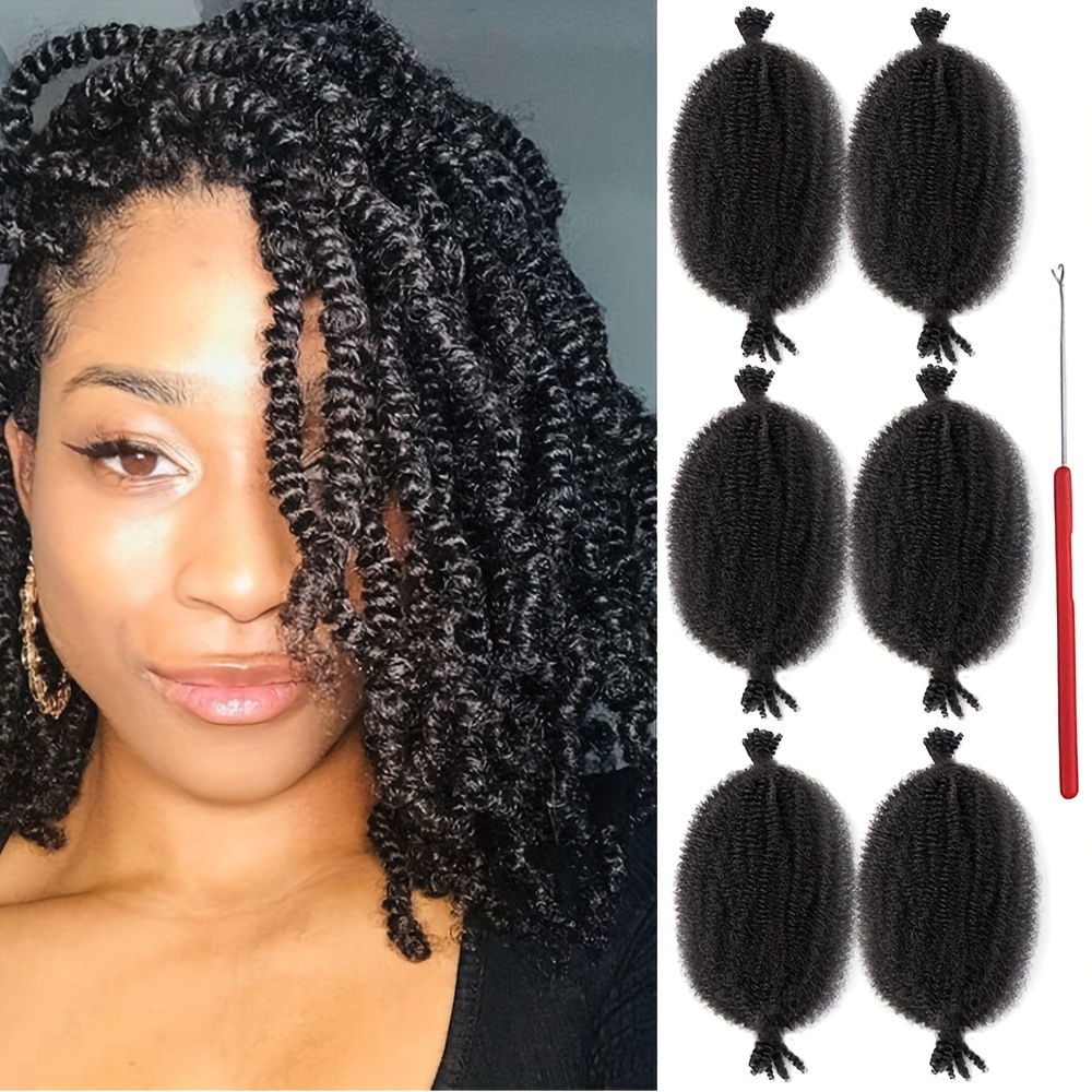 Natural Mini Twists With Extensions - Temu