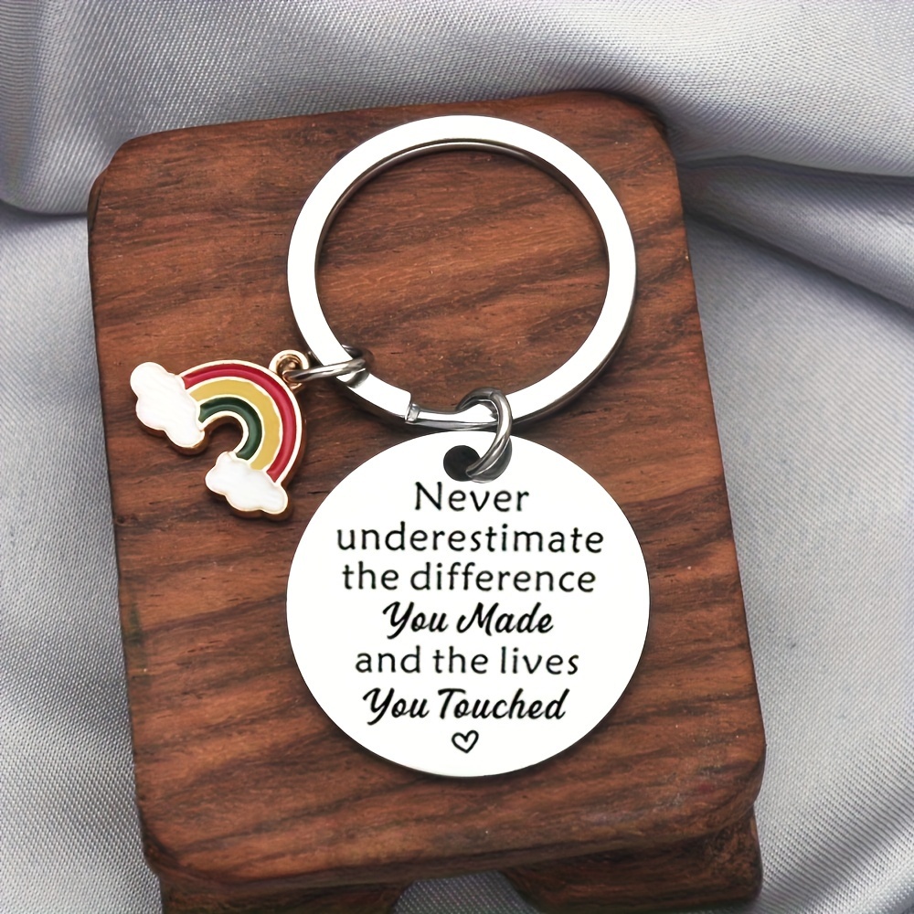 Chance Made Us Coworkers, Personalized Funny Keychain For Work Friends, Funny Retirement Gift For Her Him