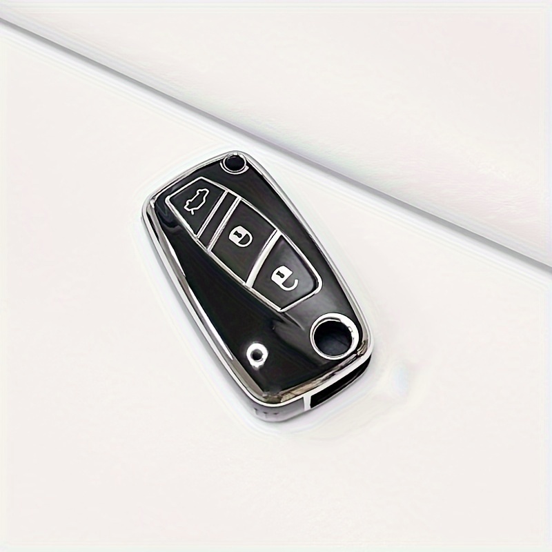 Alcantara-Coque de protection pour clé de voiture, accessoire auto, BYD,  Han, Ev, Tang, Dm, Qin