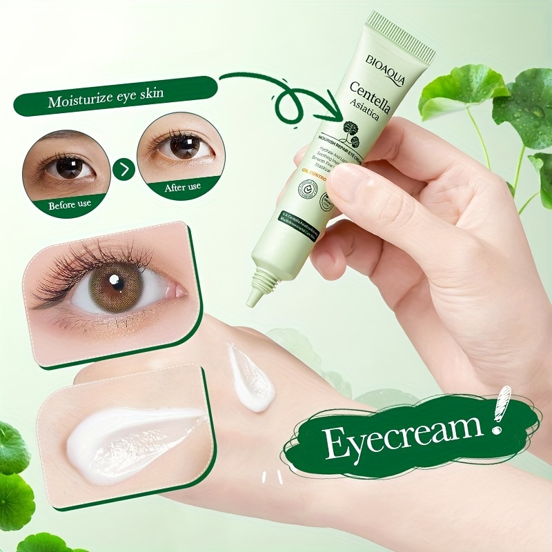 Organic Centella Eye Gel for Puffiness & Dark Circles