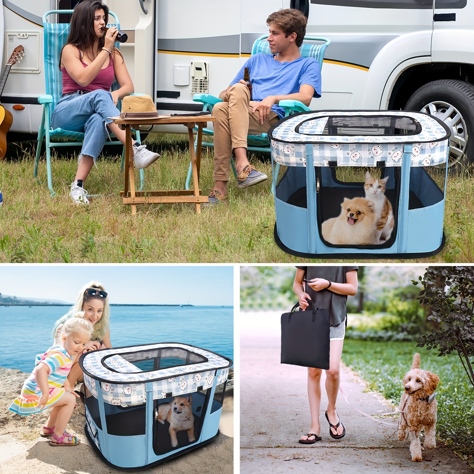 Petmaker portable pop up best sale pet playpen