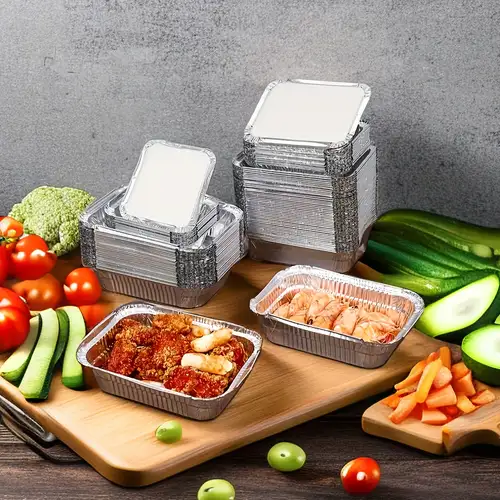 Las mejores ofertas en Bandeja Desechables Cajas desechables de  restaurante, contenedores y bandejas