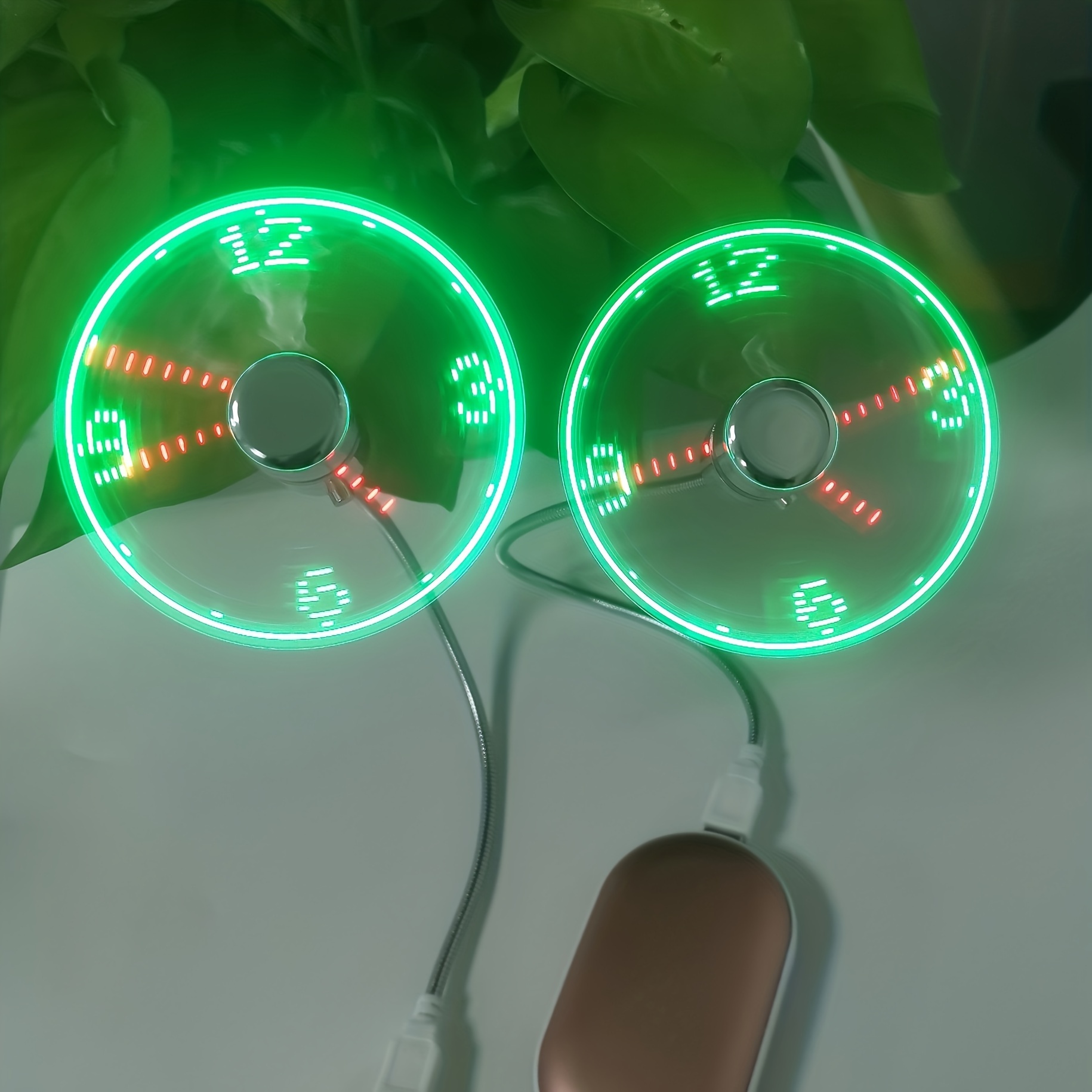 Mini USB LED Fan Watch » Petagadget