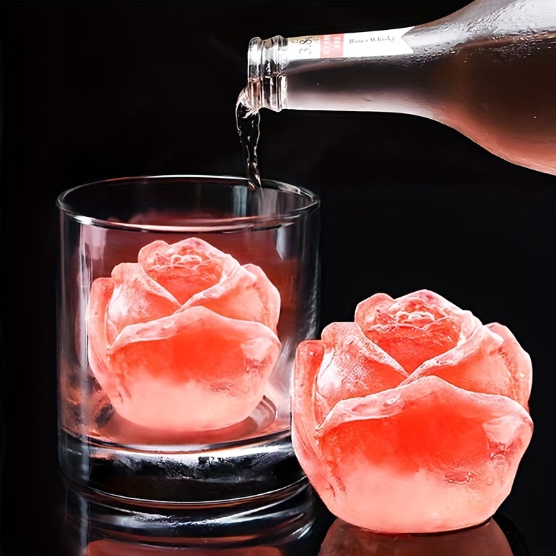 Silica Gel Ice Cube Mold Whisky Ice Ball Fruit Drink - Temu