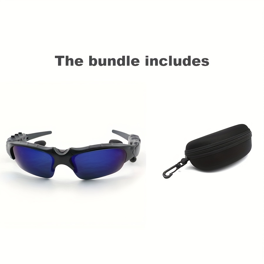 1pc Mens Smart Wireless Outdoor Sport Headset Glasses - Toys & Games ...