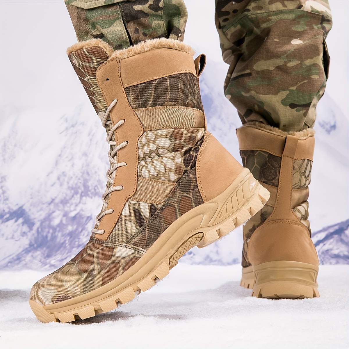 Botas militares altas discount hombre