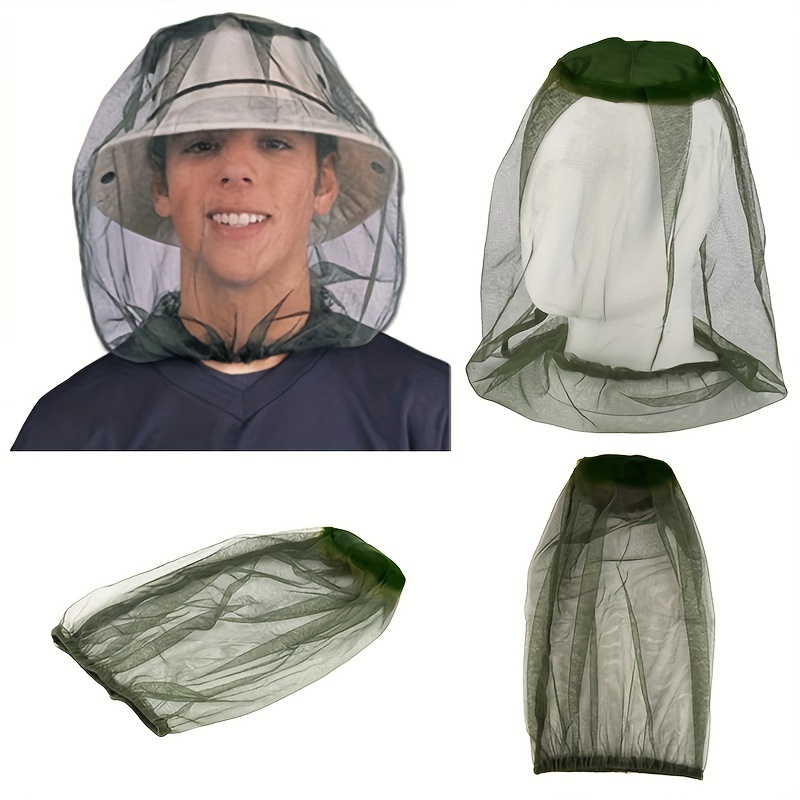 Outdoor Fishing Hat: Mosquito Head Net Insect proof - Temu
