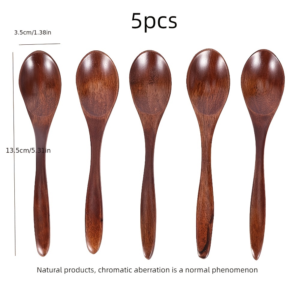 Natural Bamboo Scoops Set