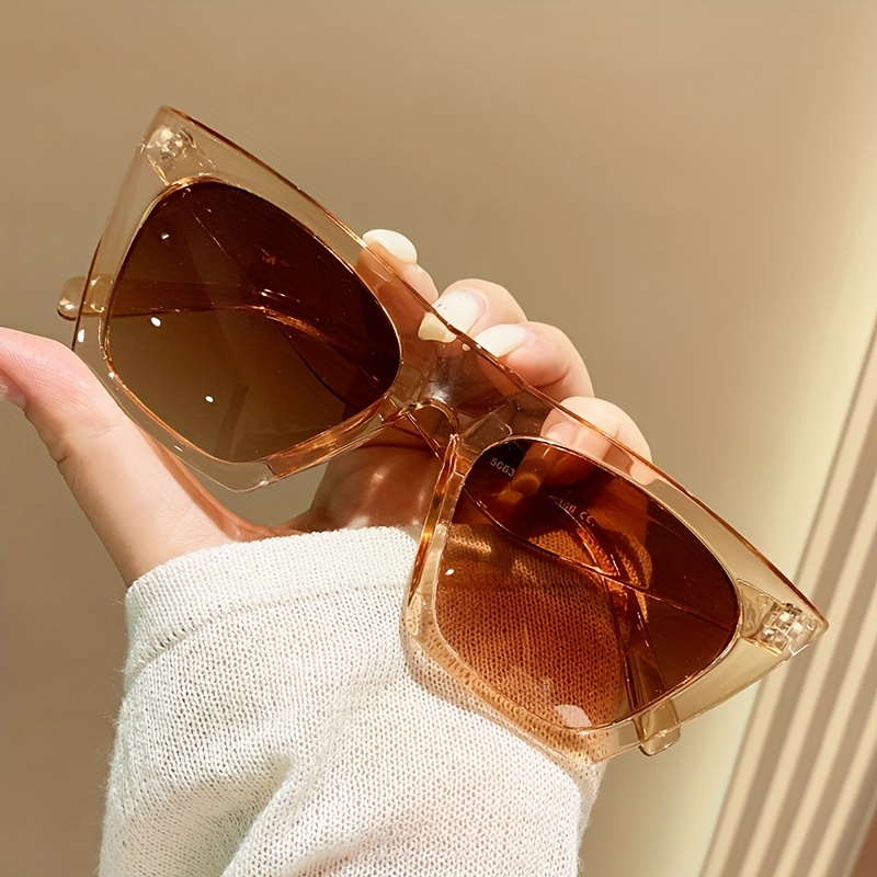 Small Square Sunglasses Men Women Sun Glasses Cat Eye Travel