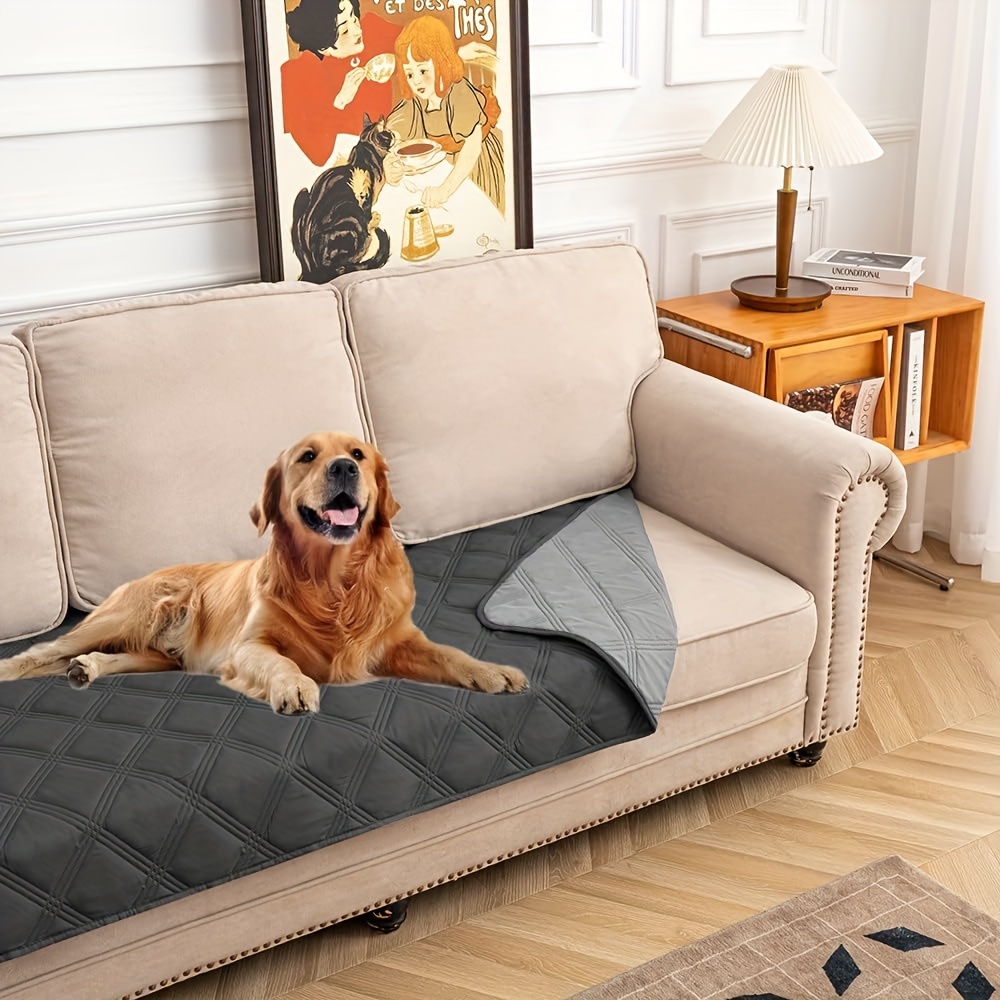 1 Manta Impermeable Mascotas Adecuada Muebles Cama Sofá - Temu