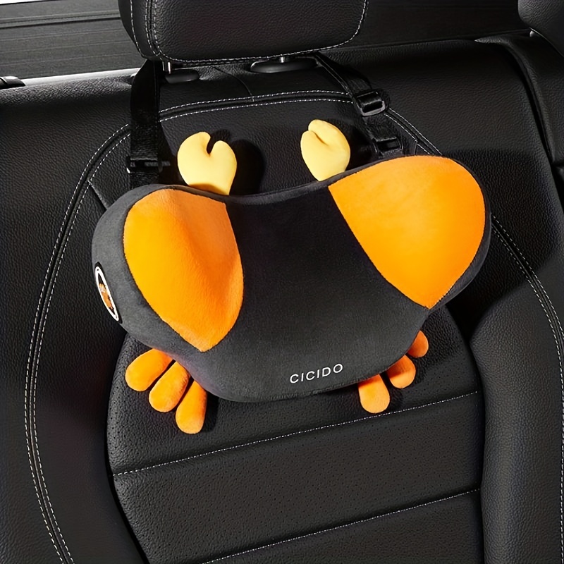 Voiture cou appuie-tête oreiller Auto siège tête soutien protecteur  Automobiles siège repos mémoire coton sous le cou dans la voiture