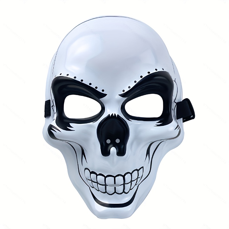 Electroplated Spandex Vivid Horror Skull Mask Ugly Funny - Temu