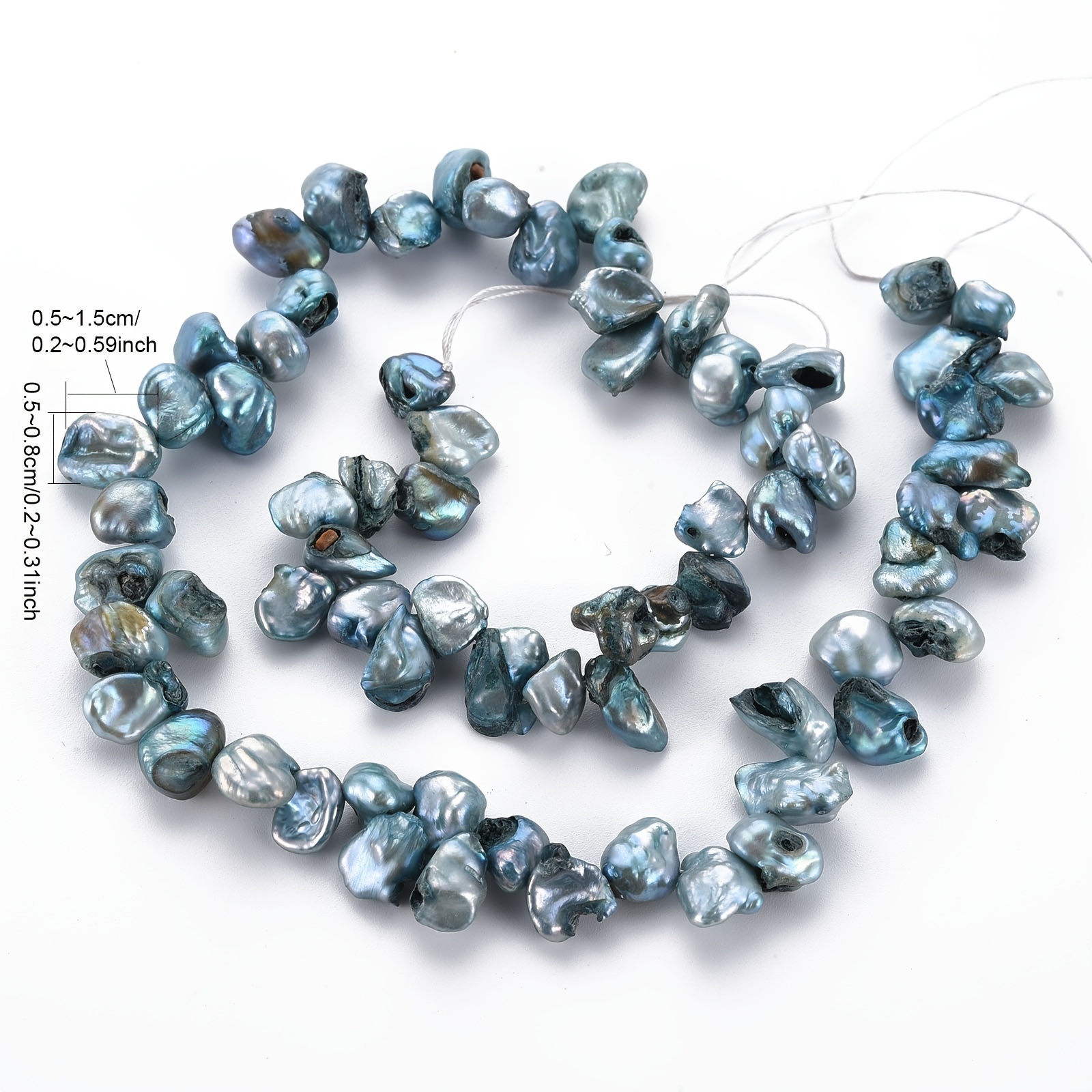 2400PCS Pearl Beads for Jewelry Making 48 Colorful 6mm Round Pearl