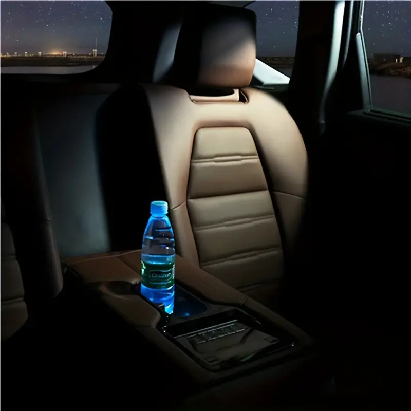 Auto Leuchtende Wasser untersetzer Universal Bunte Led Auto - Temu
