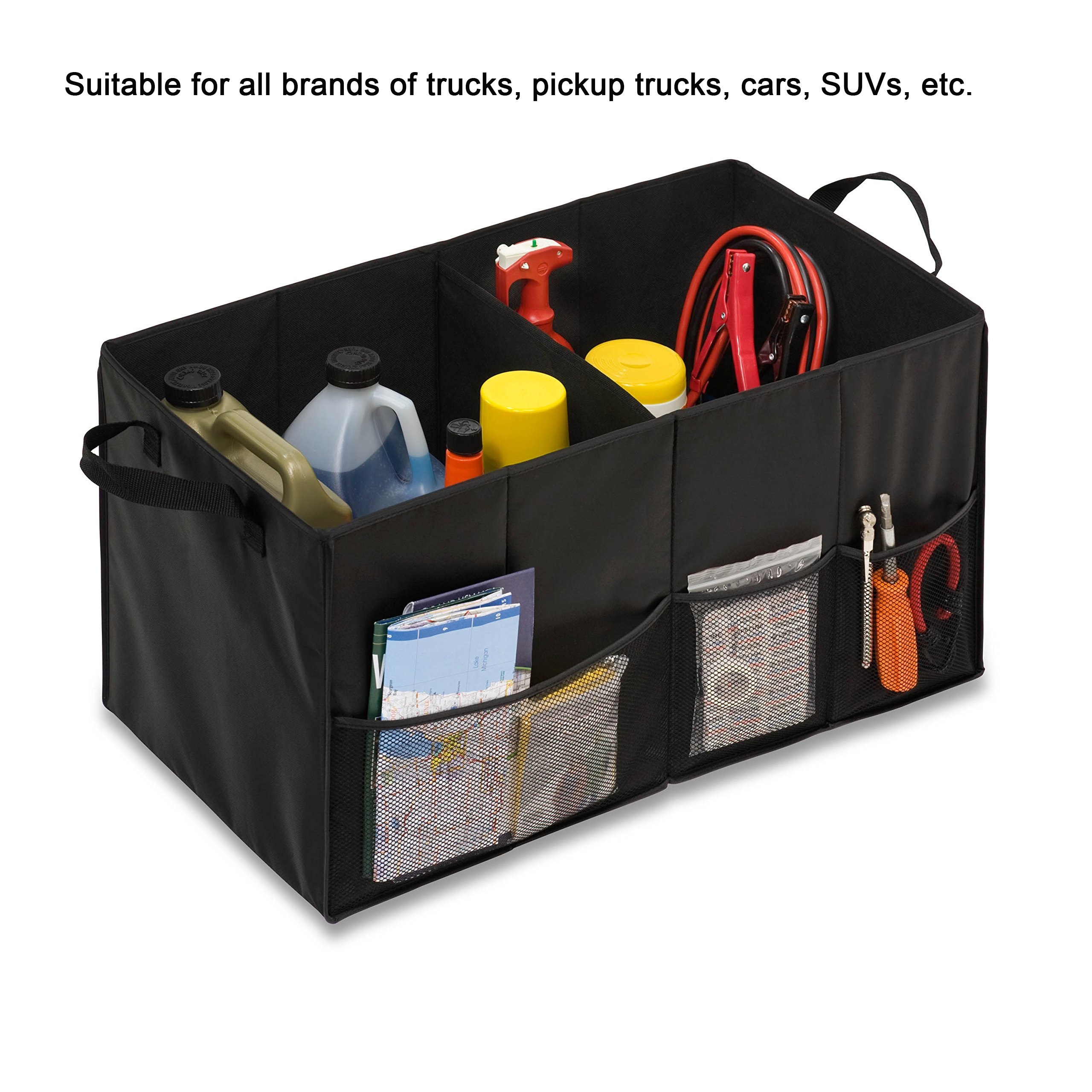  Organizador de maletero plegable plegable para coche, camión,  bolsa de almacenamiento para auto : Automotriz