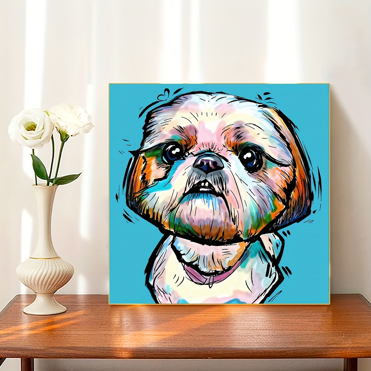 1pc Cartoon Dog Diamond Painting