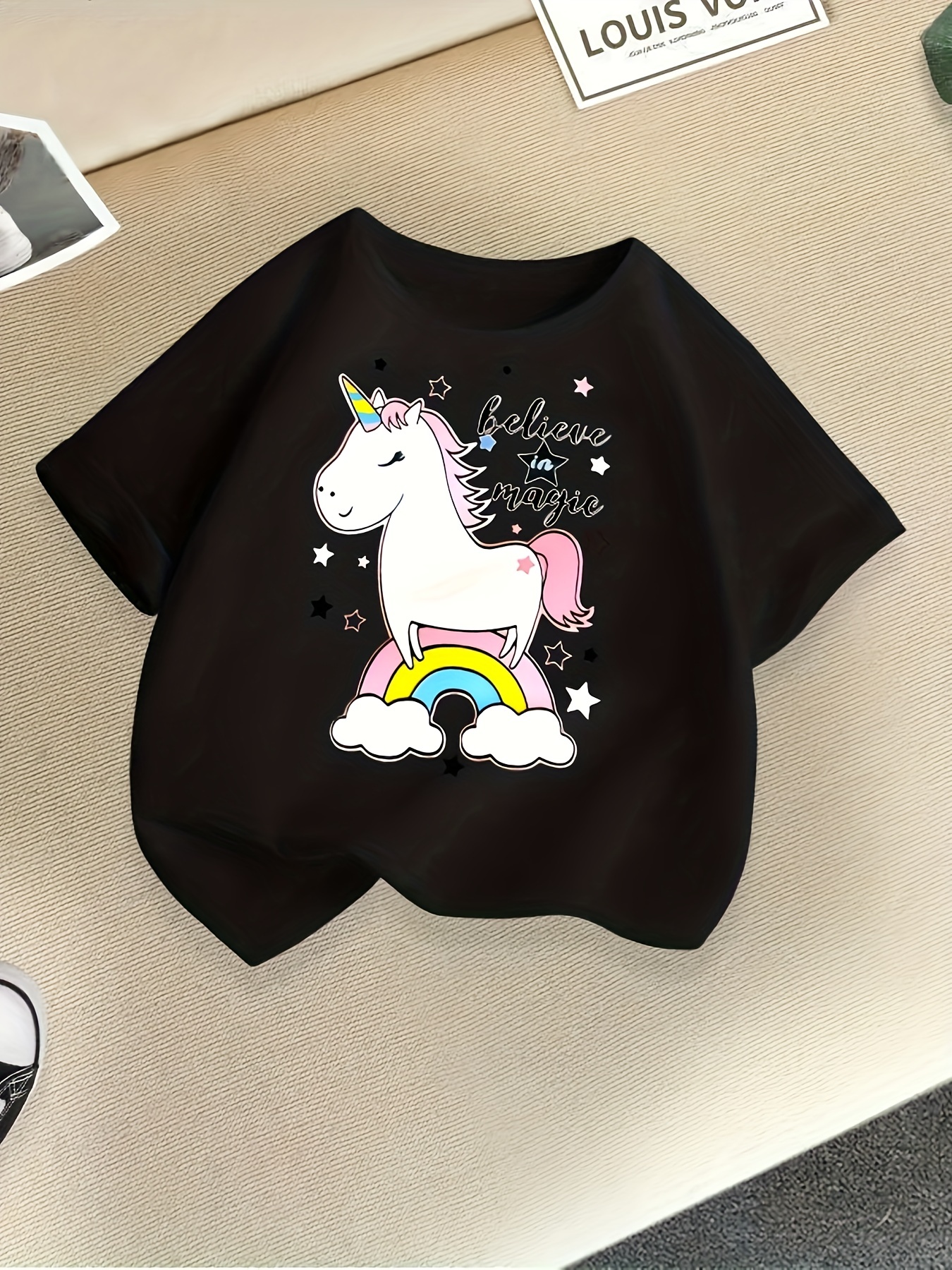 Rainbow unicorn print | Kids T-Shirt