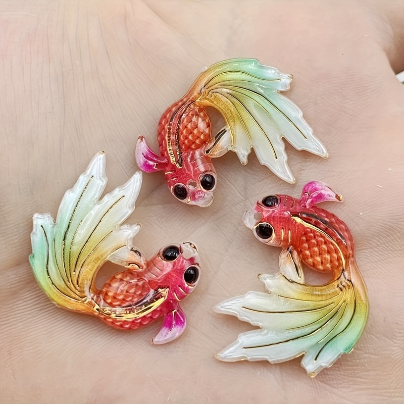 10pcs Random Color Aquarium Decorations Artificial Goldfish Fish Tank  Landscaping Ornaments - Pet Supplies - Temu