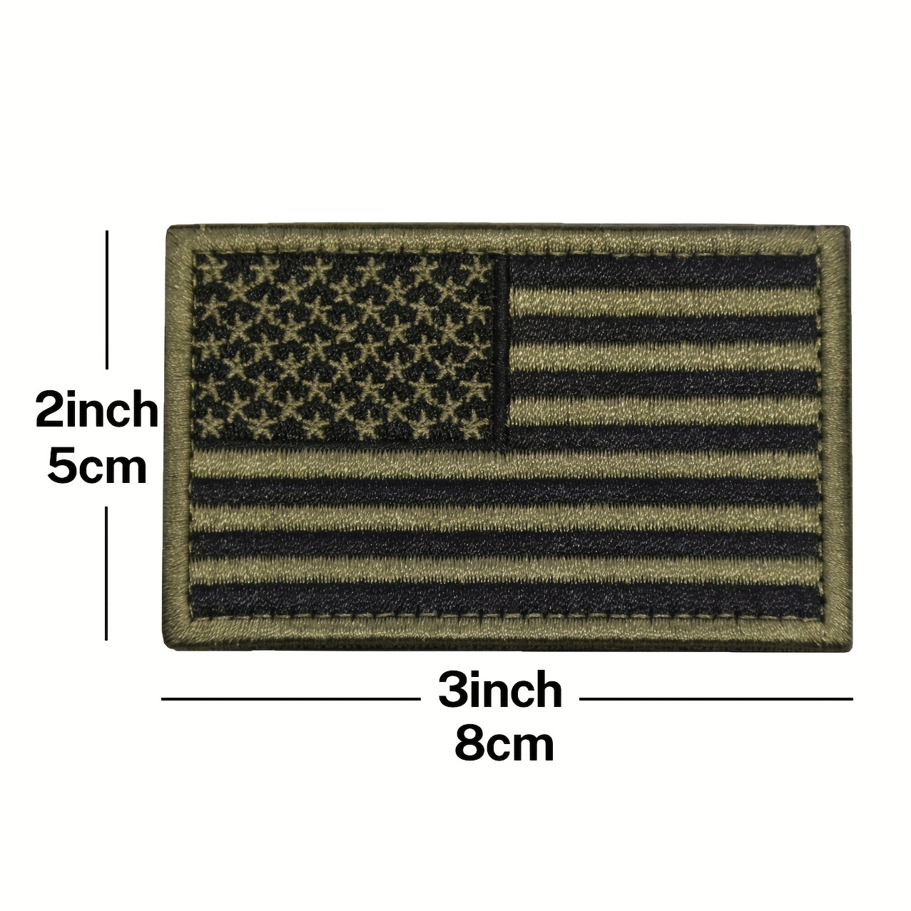 American Flag Morale Military Patch Set For Backpacks - Temu