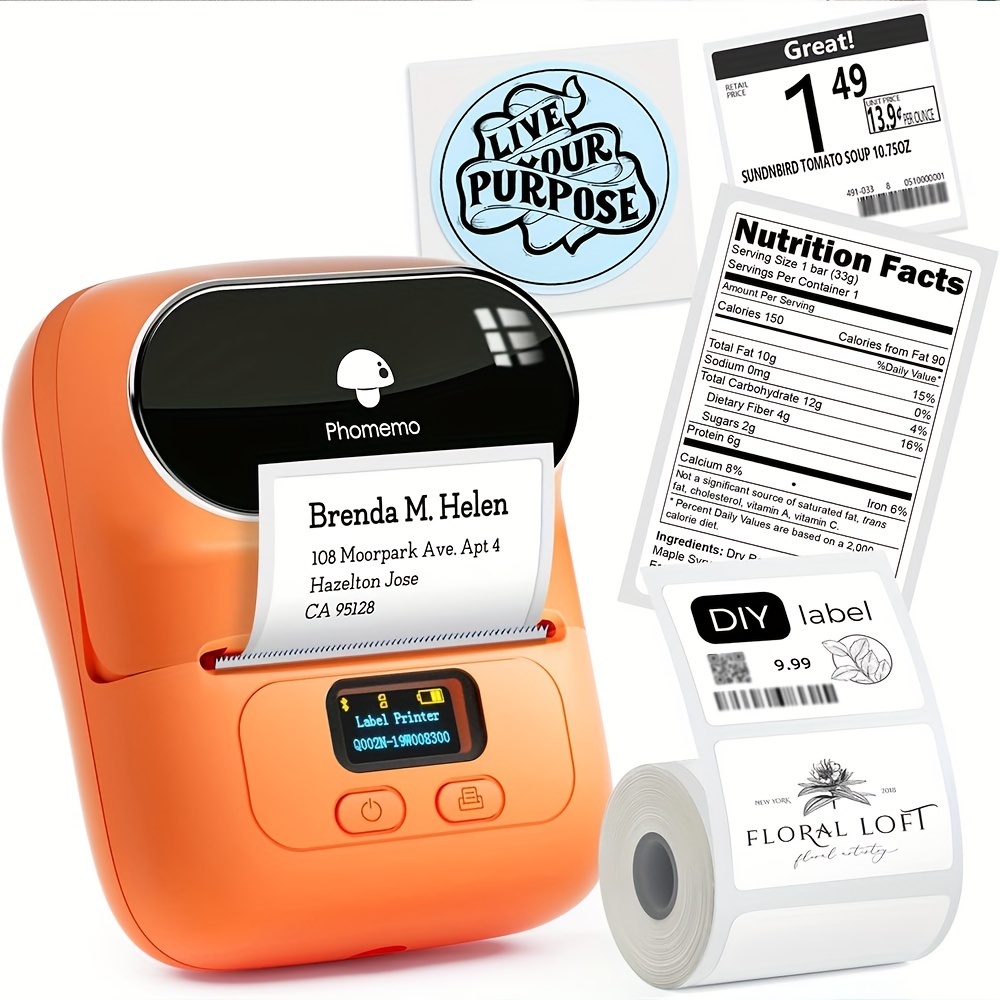 Come realizzare etichette alimentari? Utilizza la stampante tascabile M110  per stampare le specifiche in modo efficiente e risparmiare denaro